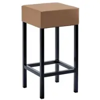 Mayer Barstuhl Sitzmöbel 1113 34 x 34 x 65 cm Stahl schwarz/hellbraun