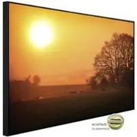 Papermoon Infrarotheizung »EcoHeat - Sonniger nebliger Sonnenaufgang«, Matt-Effekt - bunt