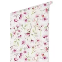 Wallart K&L Wall Art Vliestapete »Vintage Vliestapete«, Pastell Magnolia Mangolie, mehrfarbig, matt - bunt