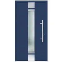 KNOCK Flügelüberdeckende Kunstoff-Haustür »Terra«, stahlblau
