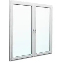 Josef Meeth Fenster und Türen Balkontür »76/3«, 150 x 170 cm (BxH), 3-Fach Wärmeisolierverglasung - silberfarben