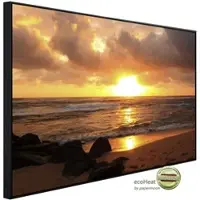 Papermoon Infrarotheizung »EcoHeat - Sonnenaufgang Lihue Beach«, Matt-Effekt - bunt