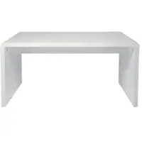 Phoenix Schreibtisch »Pana«, BxH: 120 x 78,5 cm, Polyurethan (PU) - weiss