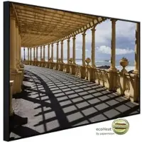 Papermoon Infrarotheizung »EcoHeat - Pergola da Foz in Porto«, Matt-Effekt - bunt