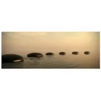 MySPOTTI Badrückwand »Aqua Stone«, BxH:120 cm x 45 cm, beige
