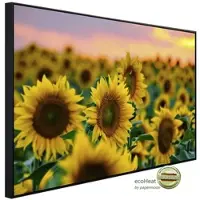 Papermoon Infrarotheizung »EcoHeat - Feld der Sonnenblumen«, Matt-Effekt - bunt
