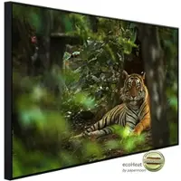 Papermoon Infrarotheizung »EcoHeat - Tiger im Wald«, Matt-Effekt - bunt