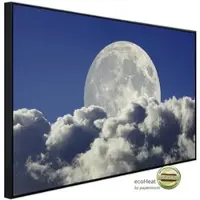 Papermoon Infrarotheizung »EcoHeat - Großer Mond und Wolken«, Matt-Effekt - bunt