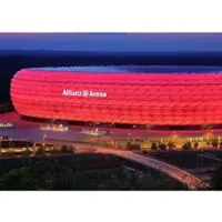 Wallart K&L Wall Art Vliestapete »XXL Vliestapete«, FC Bayern München Allianz, mehrfarbig, matt - bunt