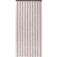 CONACORD Vorhang, »Flauschi«, BxH: 100x220 cm, silberfarben/weiß - grau