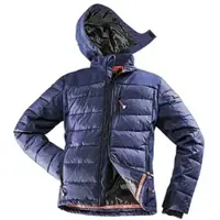 Bullstar Jacke, marine, Polyester/Elastan, Gr. L - blau
