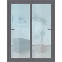 KM Meeth Schiebetür »96/2«, B x H: 150 x 190 cm - grau