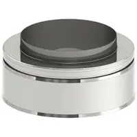 Tecnovis Mündungsabschluss »Zitec-Eco«, Ø180 mm - silberfarben