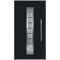 KNOCK Aluminium-Haustür »Terra Nova«, anthrazit - grau