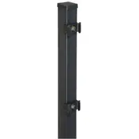 Floraworld Zaunpfosten »Classic«, Stahl, BxLxT: 4 x 150 x 4 cm - grau