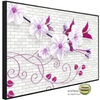 Papermoon Infrarotheizung »EcoHeat - Muster mit Blumen«, Matt-Effekt - bunt