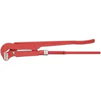 Connex Schwedenrohrzange, Länge: 42 cm, Chrom-Vanadium-Stahl - rot
