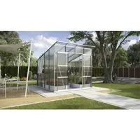 Vitavia Gewächshaus »Freya Plus«, BxHxL: 254 x 246 x 254 cm - silberfarben
