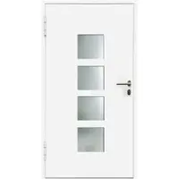 KNOCK Aluminium-Haustür »PHUKET«, weiß - weiss