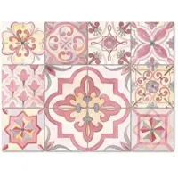 Wallart K&L Wall Art Fliesenaufkleber »Landhaus Aquarell Kacheln«, selbstklebend