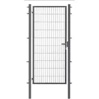 Floraworld Einzeltor »comfort«, Türmaße BxH: 100 x 200 cm - grau