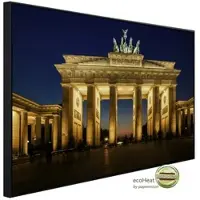 Papermoon Infrarotheizung »EcoHeat - Brandenburger Tor«, Matt-Effekt - bunt