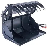 Scheppach Greifschaufel, 80 L, schwarz
