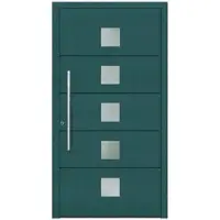 KNOCK Aluminium-Haustür »Terra Nova«, moosgrün - gruen