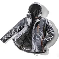 Bullstar Jacke, grau, Elastan/Polyester, Gr. 146/152