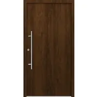 Splendoor Sicherheitshaustür »PATRAS Prime RC2«, Aluminium, in nussbaum - braun