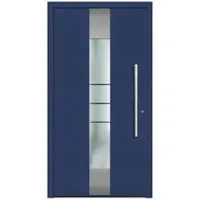 KNOCK Aluminium-Haustür »Terra Nova«, stahlblau