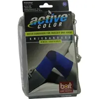 Bort Activecolor Kniebandage Blau X-Large 1 ST