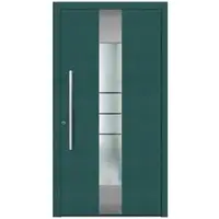 KNOCK Aluminium-Haustür »Terra Nova«, moosgrün - gruen