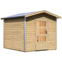Karibu Saunahaus »Goldingen 1«, BxTxH: 231 x 273 x 235 cm, ohne Ofen - beige