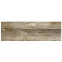 MySPOTTI Badrückwand »Holz«, BxH:140 cm x 45 cm, braun