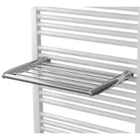 Ximax Handtuchablage, (BxLxT): 47 x 3,5 x 23 cm, chromfarben, Stahl, Kunststoff - silberfarben