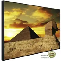 Papermoon Infrarotheizung »EcoHeat - Pyramidensphinx«, Matt-Effekt - bunt