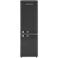 Wolkenstein KG250.4RT BRetro Kühl-/ Gefrierkombiantion, schwarz