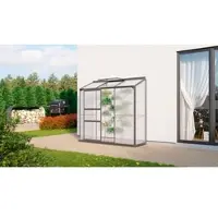 Vitavia Gewächshaus »Styx Plus 1300«, BxHxL: 69 x 188 x 193 cm - schwarz