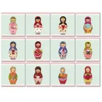 Wallart K&L Wall Art Fliesenaufkleber »Matroschka«, selbstklebend