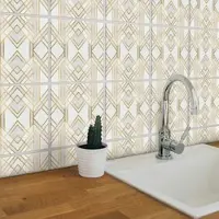 Wallart K&L Wall Art Fliesenaufkleber »Art-Deco«, selbstklebend