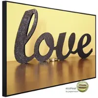 Papermoon Infrarotheizung »EcoHeat - Liebe«, Matt-Effekt - bunt