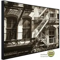 Papermoon Infrarotheizung »EcoHeat - SOHO New York«, Matt-Effekt - bunt