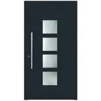 KNOCK Aluminium-Haustür »Marte«, anthrazit - grau