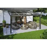 Skanholz Terrassendach "Modena", 434 cm Breite, verschiedene Tiefe