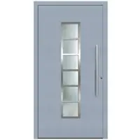 KNOCK Aluminium-Haustür »Terra Nova«, grau