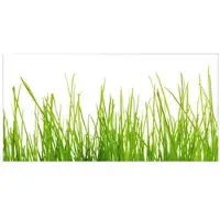 MySPOTTI Badrückwand »Gras«, BxH:90 cm x 45 cm, grün
