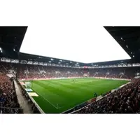 Wallart K&L Wall Art Vliestapete »XXL Vliestapete«, FC Augsburg Fußballstadion, mehrfarbig, matt - bunt