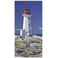 MySPOTTI Badrückwand »Lighthouse«, BxH:100 cm x 210 cm, blau