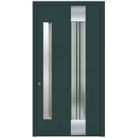 KNOCK Aluminium-Haustür »Marte«, moosgrün - gruen